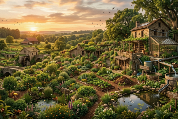 A Ciência e o Conceito de um Jardim que se Cuida Sozinho