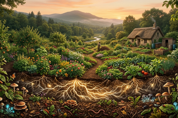 A Linguagem Invisível da Terra e Como Observá-la no Jardim