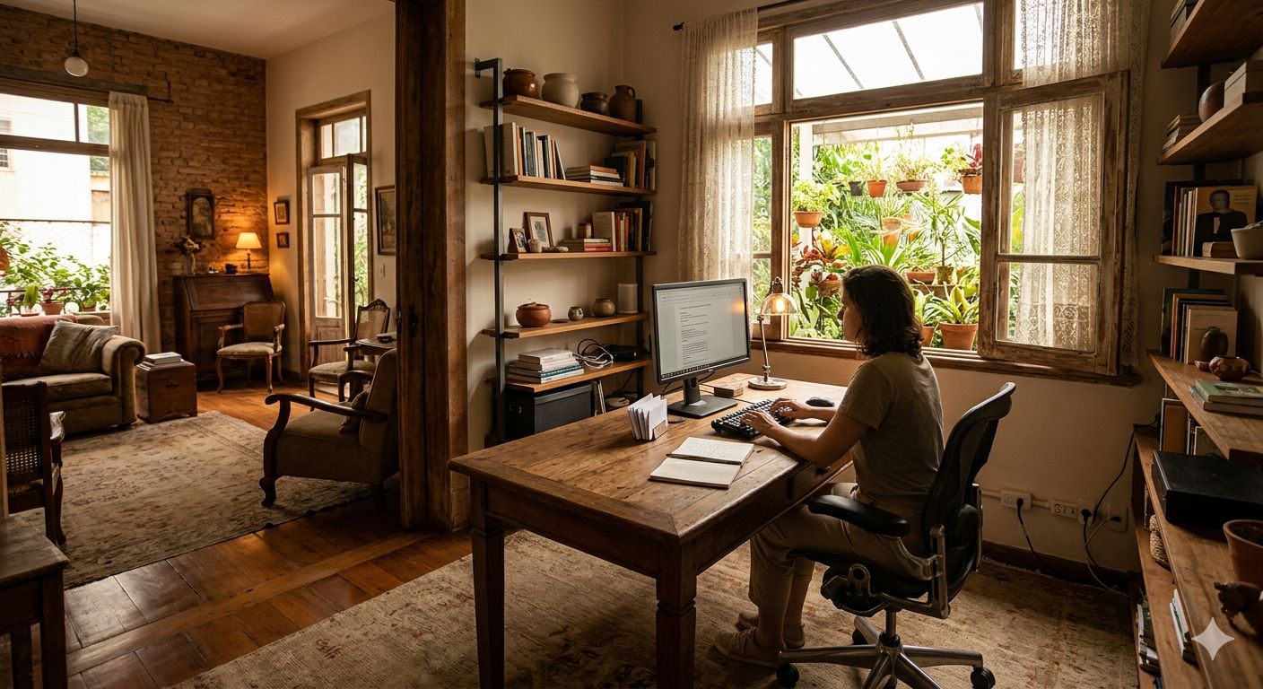 O Home Office Mais Inteligente é o que Não Precisa Ser Trocado Todo Ano